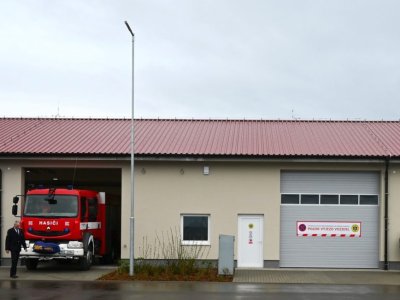 V DOBŘÍŠI JE NOVÁ SPOLEČNÁ ZÁKLADNA ZÁCHRANKY A DOBROVOLNÝCH HASIČŮ